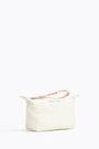 Neceser trapecio S nylon marfil Neceser trapecio S nylon marfil