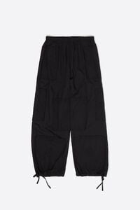 Pantal&oacute;n patchwork de pa&ntilde;uelos bordados negro