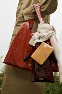 Caramel leather mini bag Caramel leather mini bag