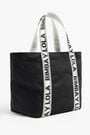Bolso shopper L nylon negro Bolso shopper L nylon negro