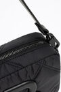 Bolso bandolera S nylon acolchado negro Bolso bandolera S nylon acolchado negro