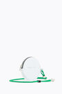 Monedero redondo croco blanco Monedero redondo croco blanco