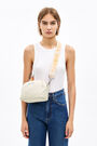 Bolso bandolera S nylon marfil Bolso bandolera S nylon marfil