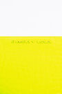 Neon yellow croc book wallet Neon yellow croc book wallet