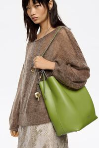 Bolsa Carlino grande piel kiwi