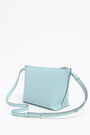 S blue leather trapezium crossbody bag S blue leather trapezium crossbody bag