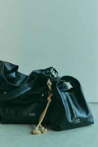 Bolsa Paper mini piel negra