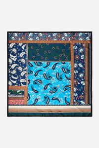 Patchwork paisley and flowers scarf Patchwork paisley and flowers scarf