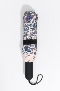 Paraguas Paisley color marfil