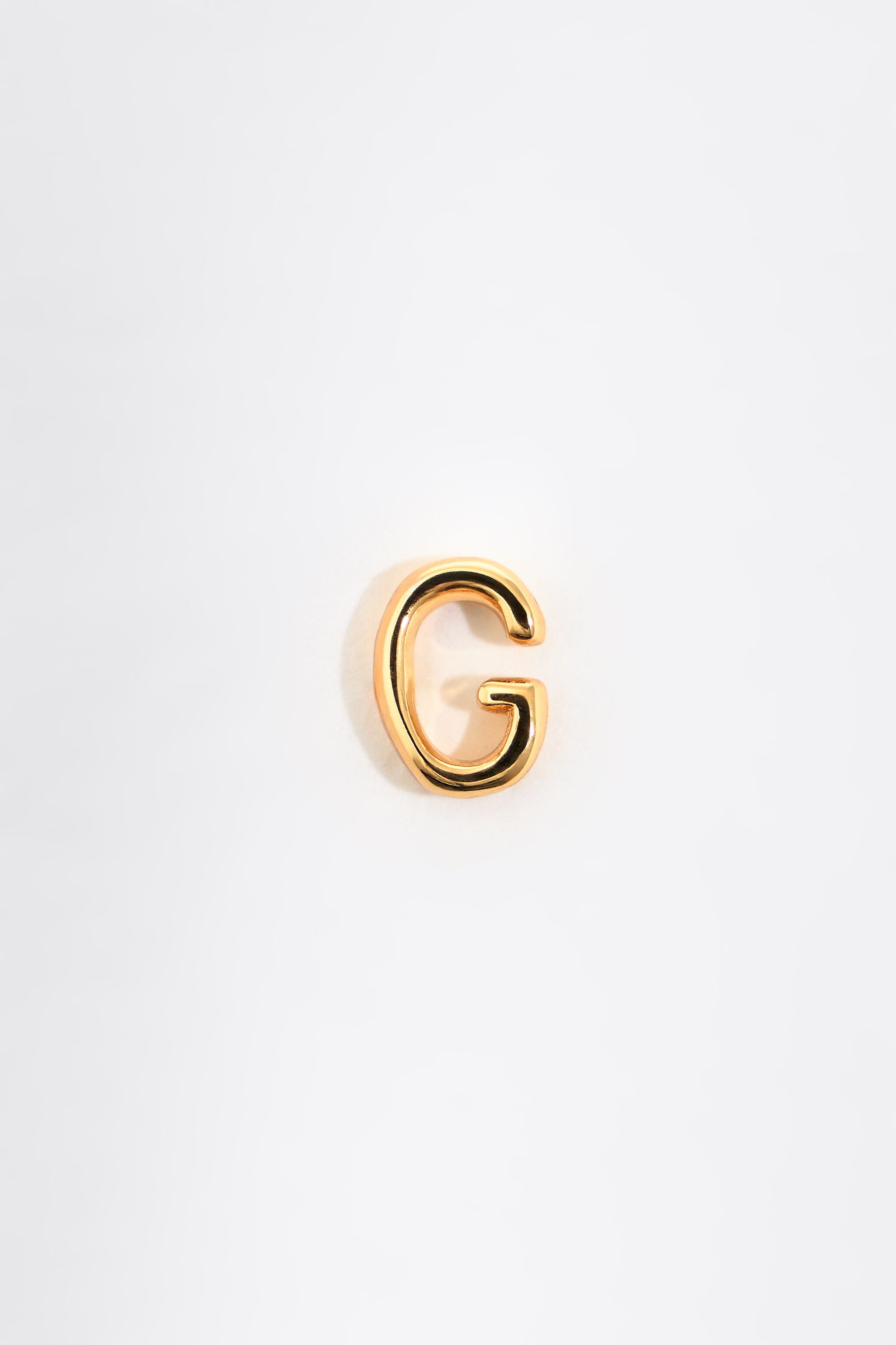 Letter G crystal earrings