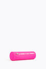 Estuche cilíndrico nylon rosa neón Estuche cilíndrico nylon rosa neón