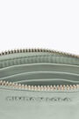 S light blue nylon curved coin purse S light blue nylon curved coin purse