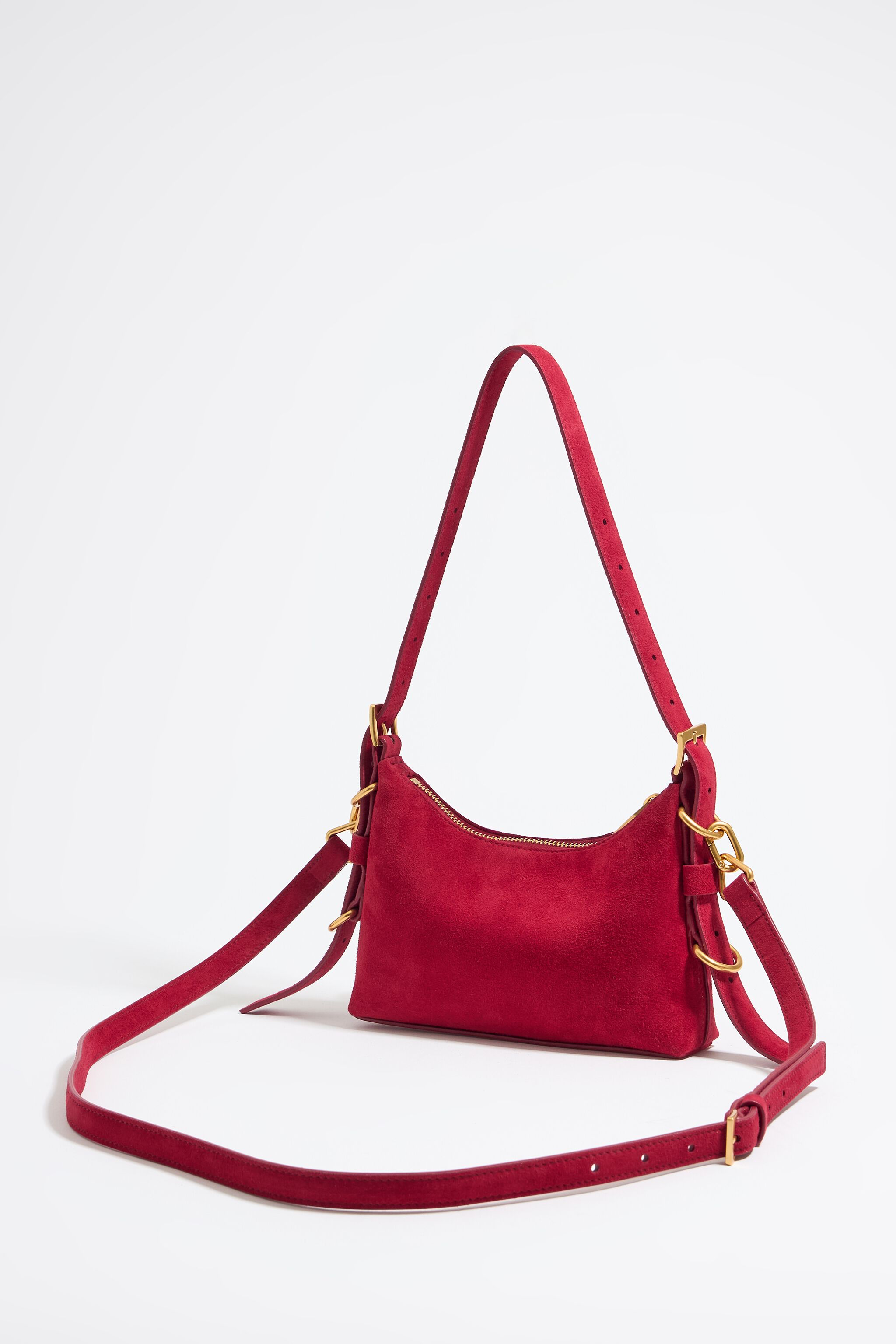 Red slouch bag best sale