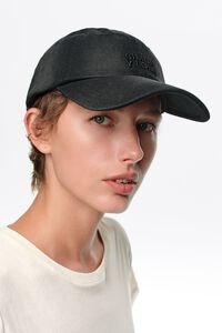 Gorra algod&oacute;n lavado negra