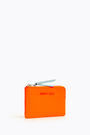 Monedero S croco naranja neón Monedero S croco naranja neón