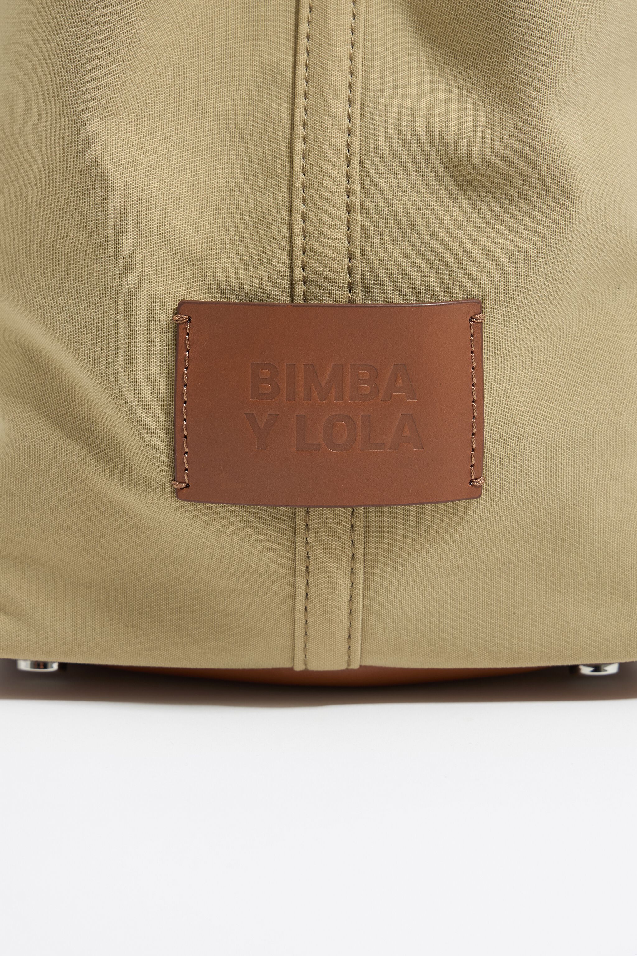 Bolsa Chihuahua grande gabardina natural