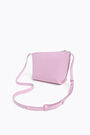 S pink leather trapezium crossbody bag S pink leather trapezium crossbody bag