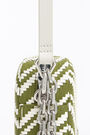 S green plaited crossbody bag S green plaited crossbody bag