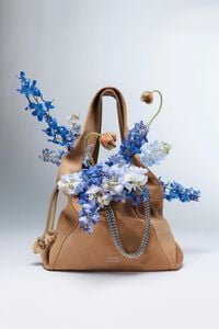 Bolsa Paper grande piel coral