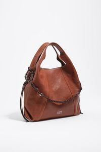 Bolsa Paper mediana piel tostada oscura