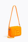 Bolso bandolera S nylon acolchado naranja neón Bolso bandolera S nylon acolchado naranja neón