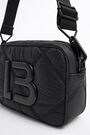 Bolso S nylon acolchado negro Bolso S nylon acolchado negro