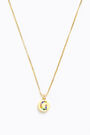 Letter G short golden necklace Letter G short golden necklace