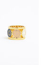 Enamel logo crystals ring Enamel logo crystals ring
