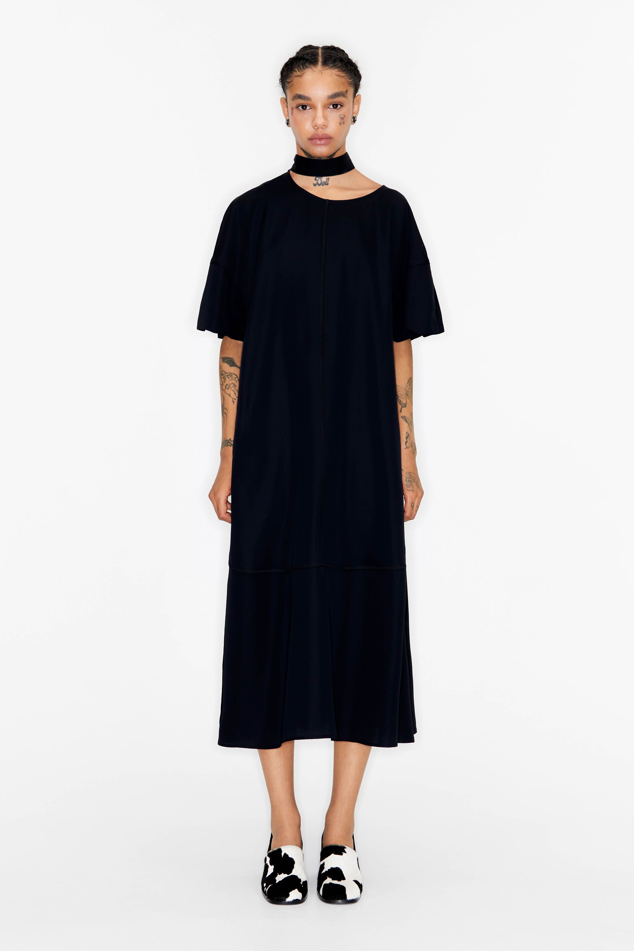 Tie t shirt dress new arrivals