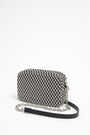 XS grey plaited crossbody bag XS grey plaited crossbody bag