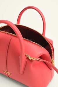Deep coral leather Romeo bag