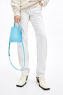 Blue mini tote bag Blue mini tote bag
