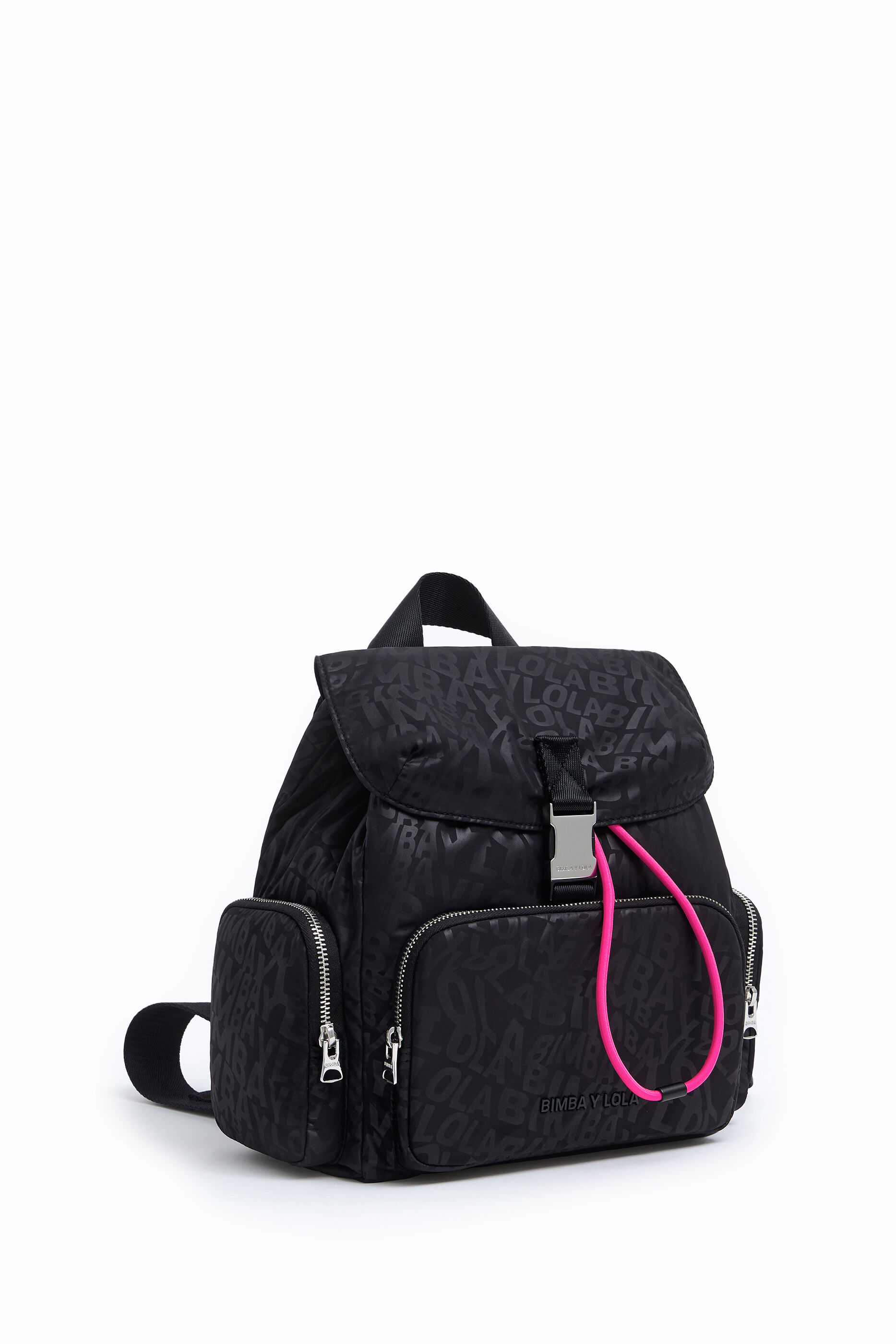 mochila negra bimba y lola