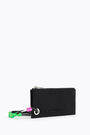 Black nylon rectangular coin purse Black nylon rectangular coin purse
