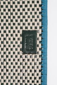 Sobre cierre mediano piel verde oscuro