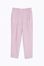 Pantalón carrot rosa Pantalón carrot rosa