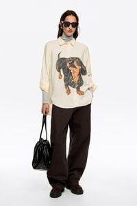 Camisa recta Dogs posicional