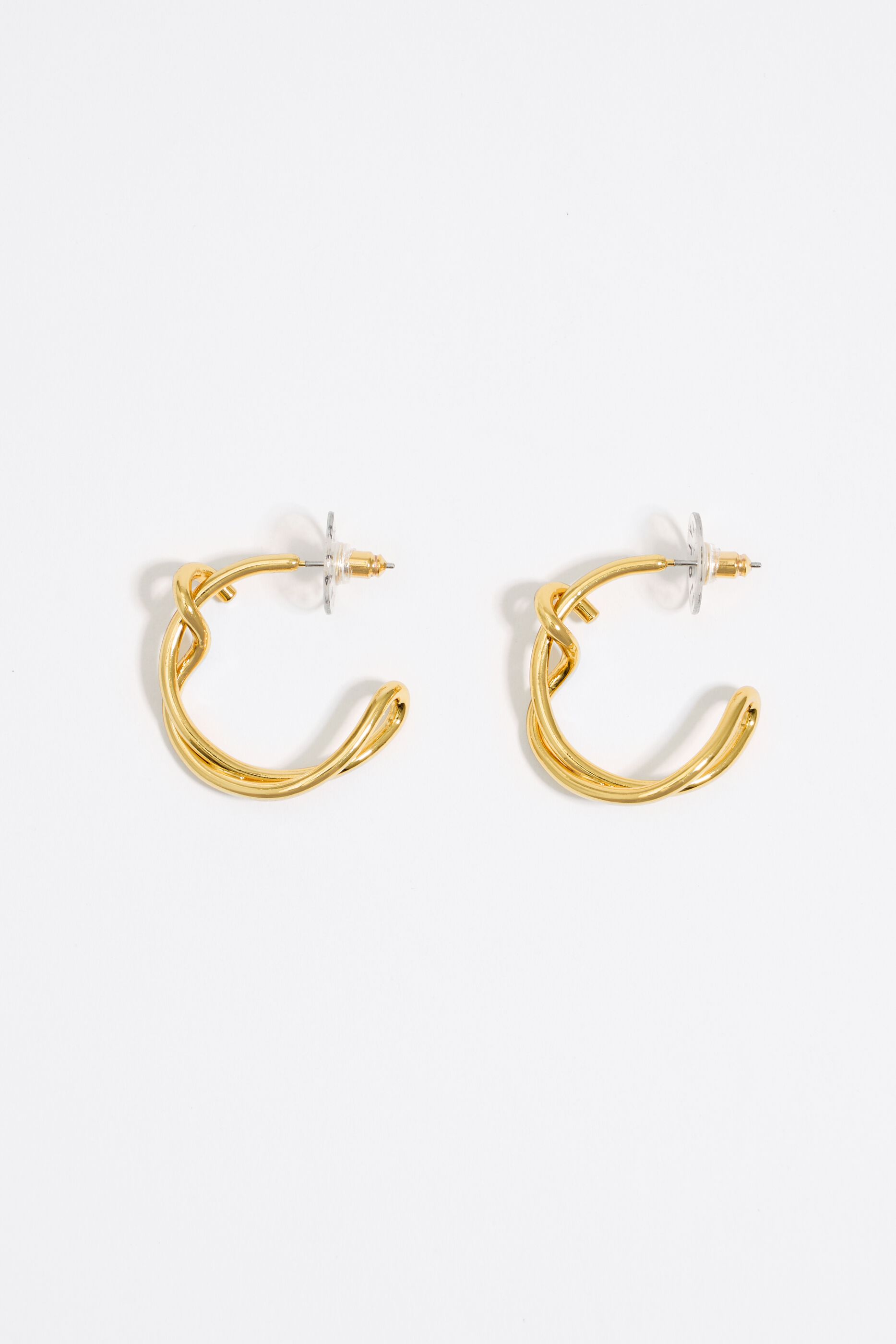Knot hoop earrings online