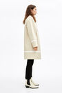Stone A-line trench coat Stone A-line trench coat