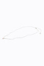 Letter E short silver necklace Letter E short silver necklace