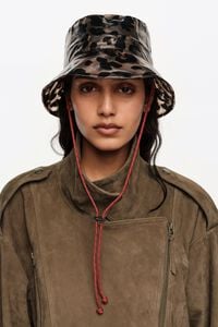 Gorro impermeable leopardo