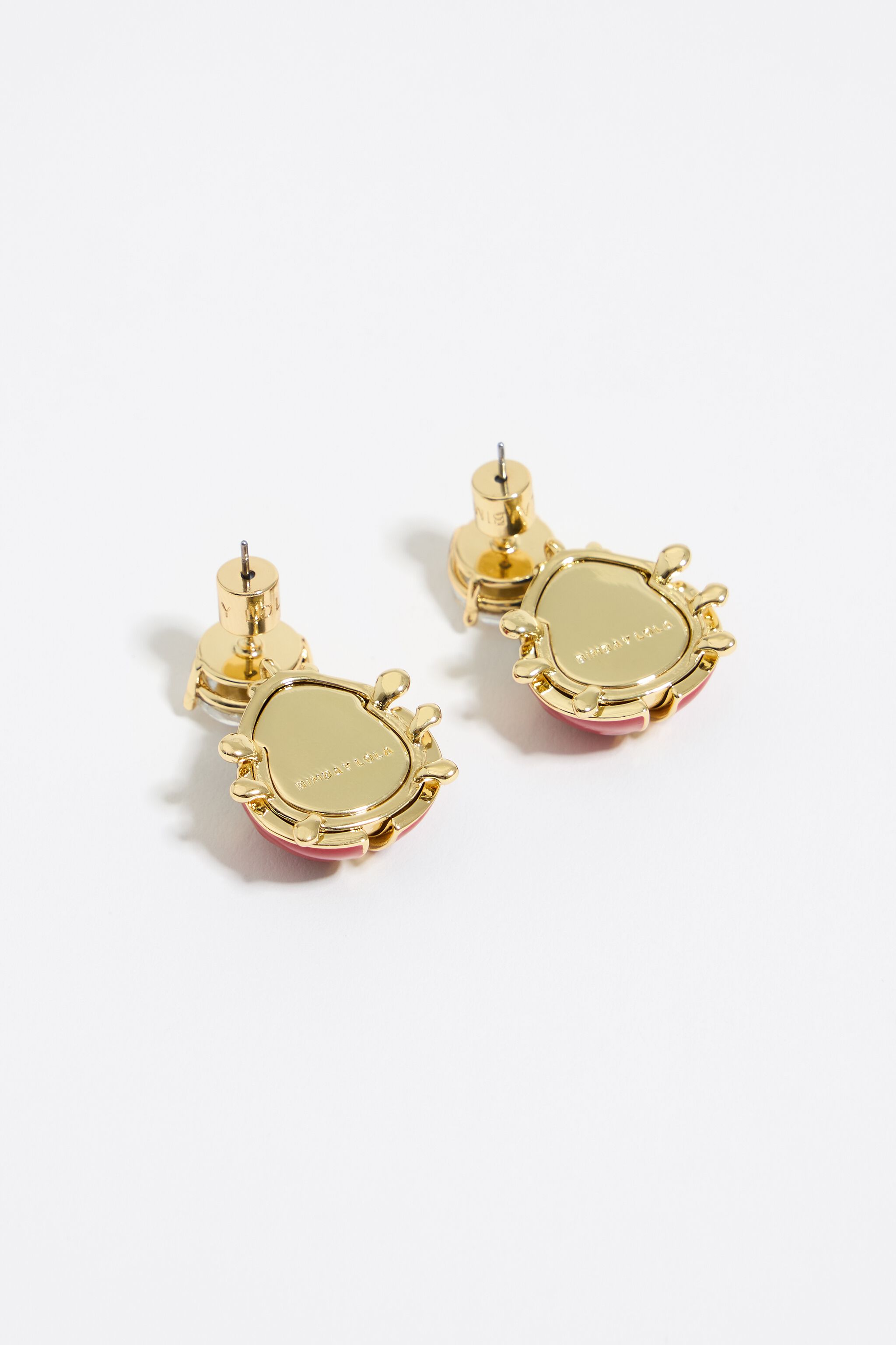 Miraculous ladybug earrings gold hotsell