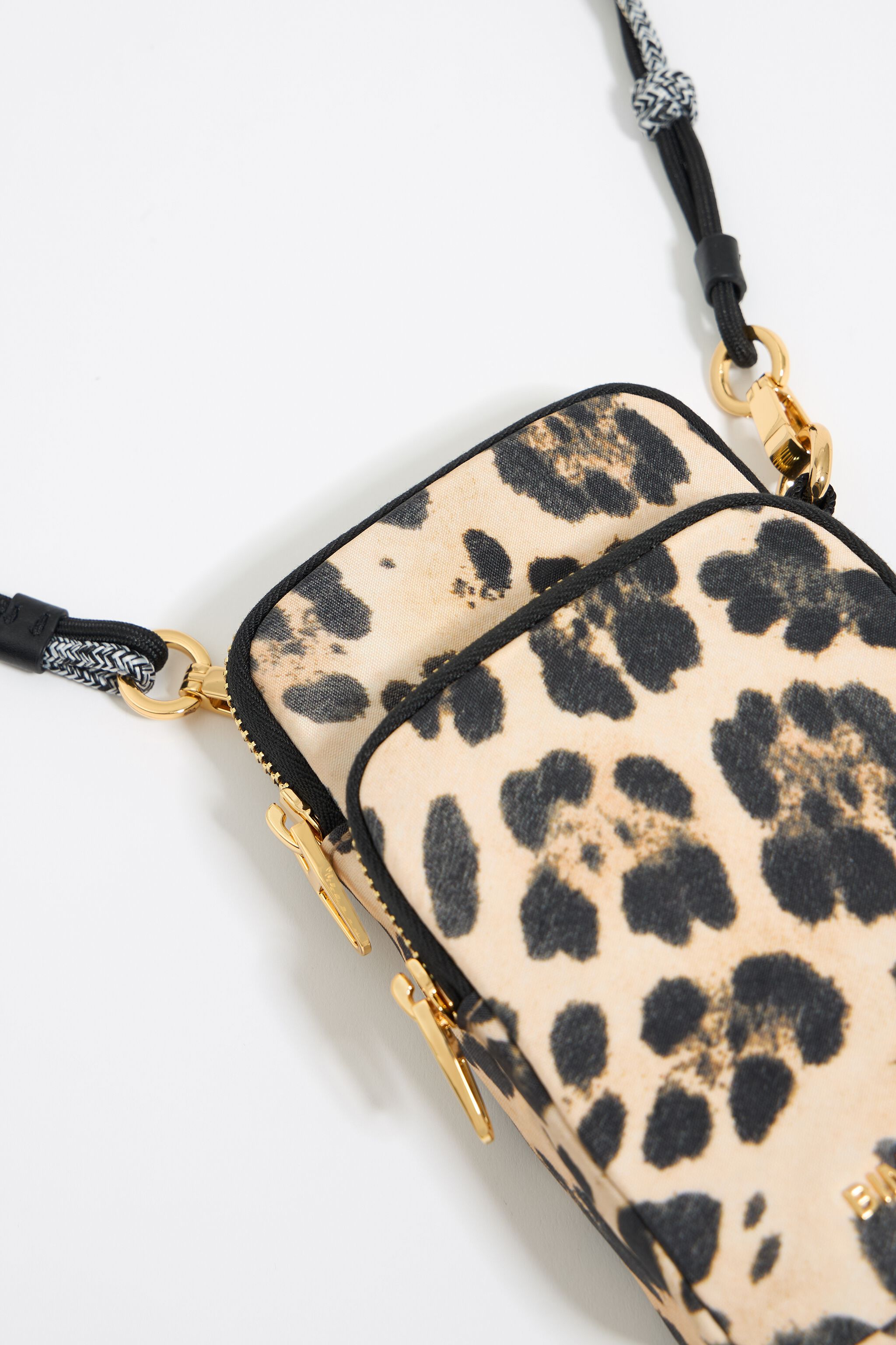 [babylclub] Jewel leopard ribbon bag /追跡付 BabylClub】 韓国で大人気 Jewel leopard ribbon bag