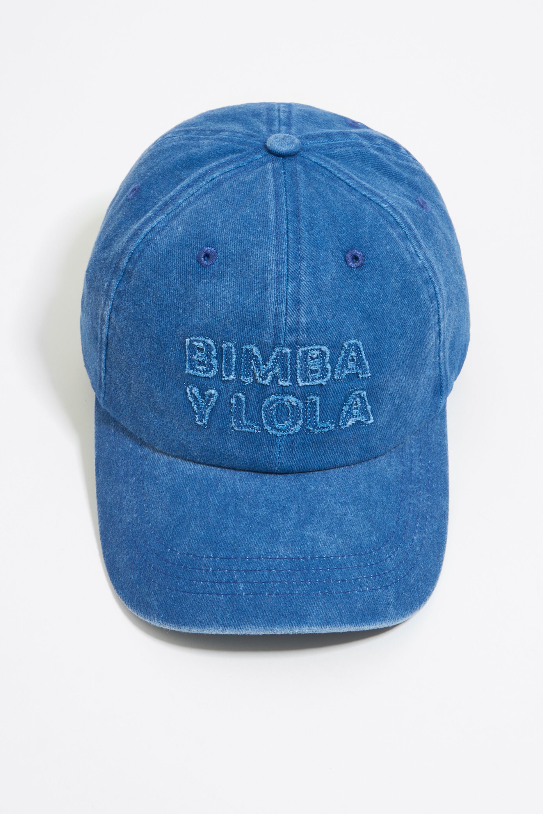 Cotton logo hat outlet