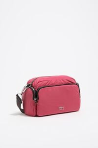 Medium dark pink nylon Pocket crossbody bag Medium dark pink nylon Pocket crossbody bag
