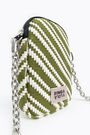 Green plaited minibag Green plaited minibag
