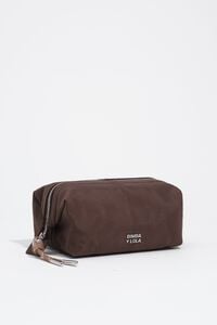 Neceser  mediano nylon moca