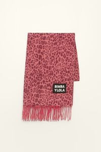 Mascada animal print rosa
