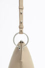 M sand leather trapezium crossbody bag M sand leather trapezium crossbody bag