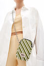 Minibolso trenzado verde Minibolso trenzado verde